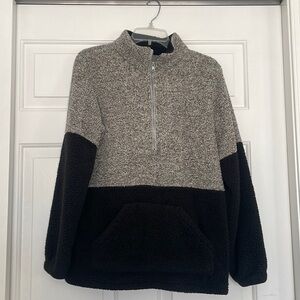 Women’s Quarter Zip Sherpa Fleece Pullover